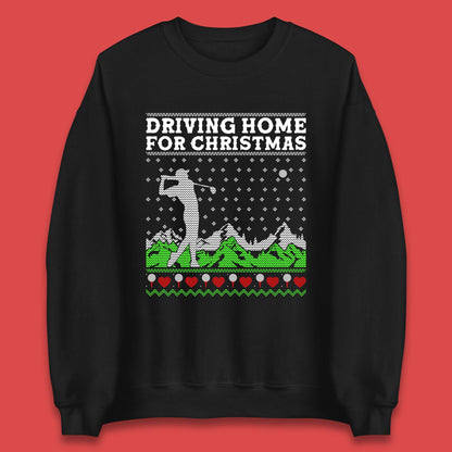 Golf Christmas Jumper