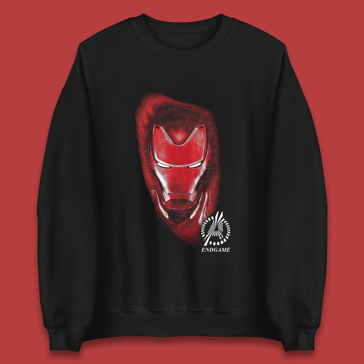 Marvel Avengers Iron Man Portrait Superhero Avengers Endgame Comic Book Character Iron-Man Marvel Comics Unisex Sweatshirt