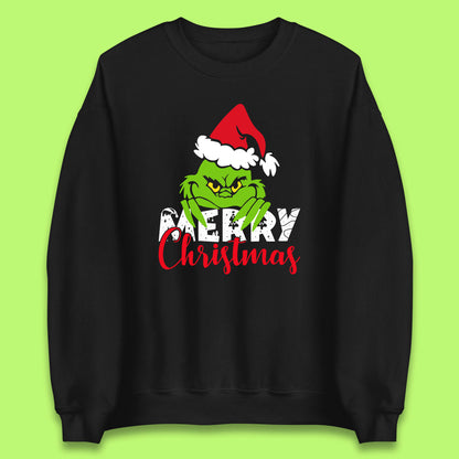 merry christmas grinch sweatshirt