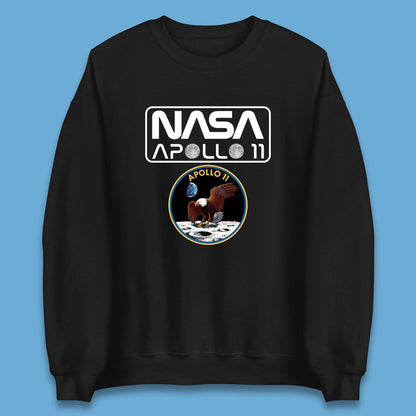 Nasa Apollo 11 First Lunar Landing Moon Rocket Astronomy Unisex Sweatshirt