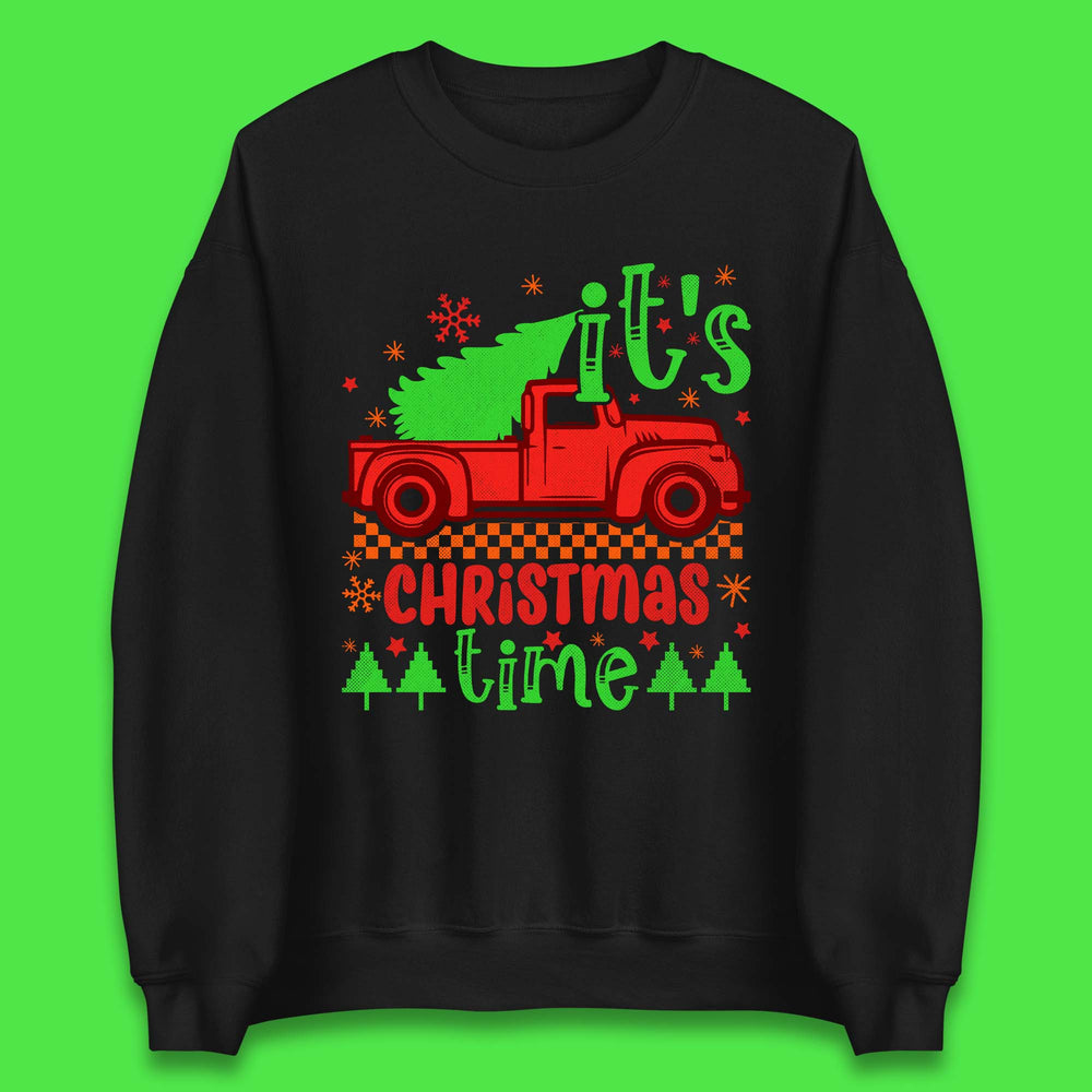 red truck christmas shirt