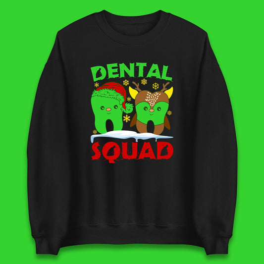 christmas dental squad sweatshirt