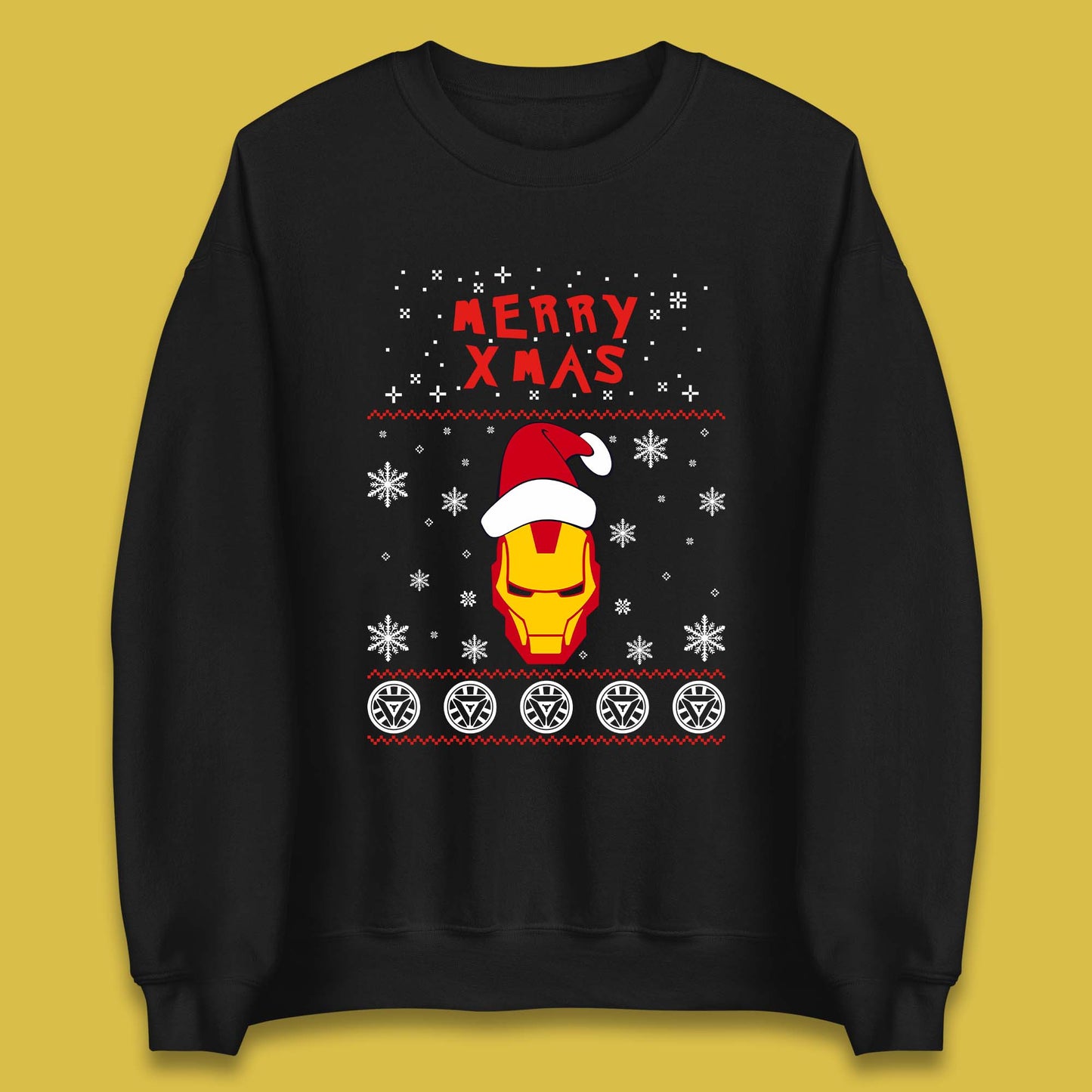 Merry Xmas Ironman Unisex Sweatshirt