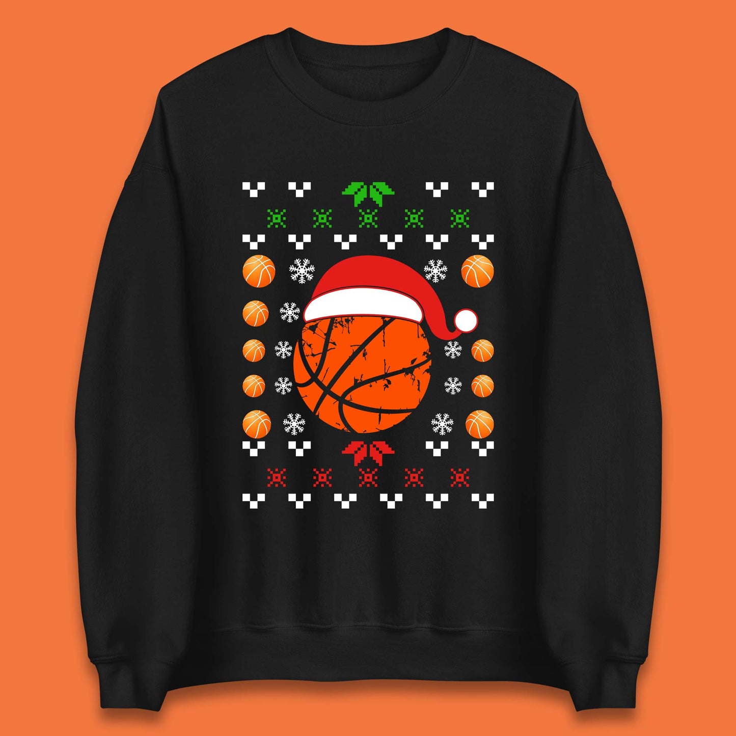 Basketball Christmas Unisex Sweatshirt