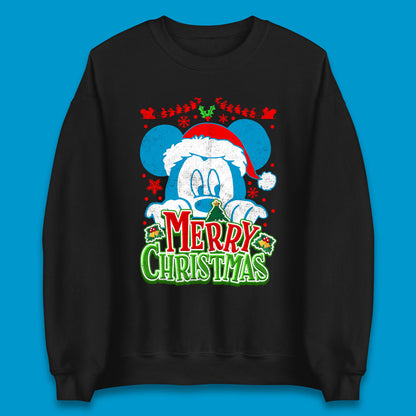 mickey mouse christmas sweatshirt