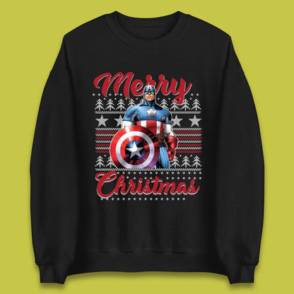 Captain America Christmas Sweater