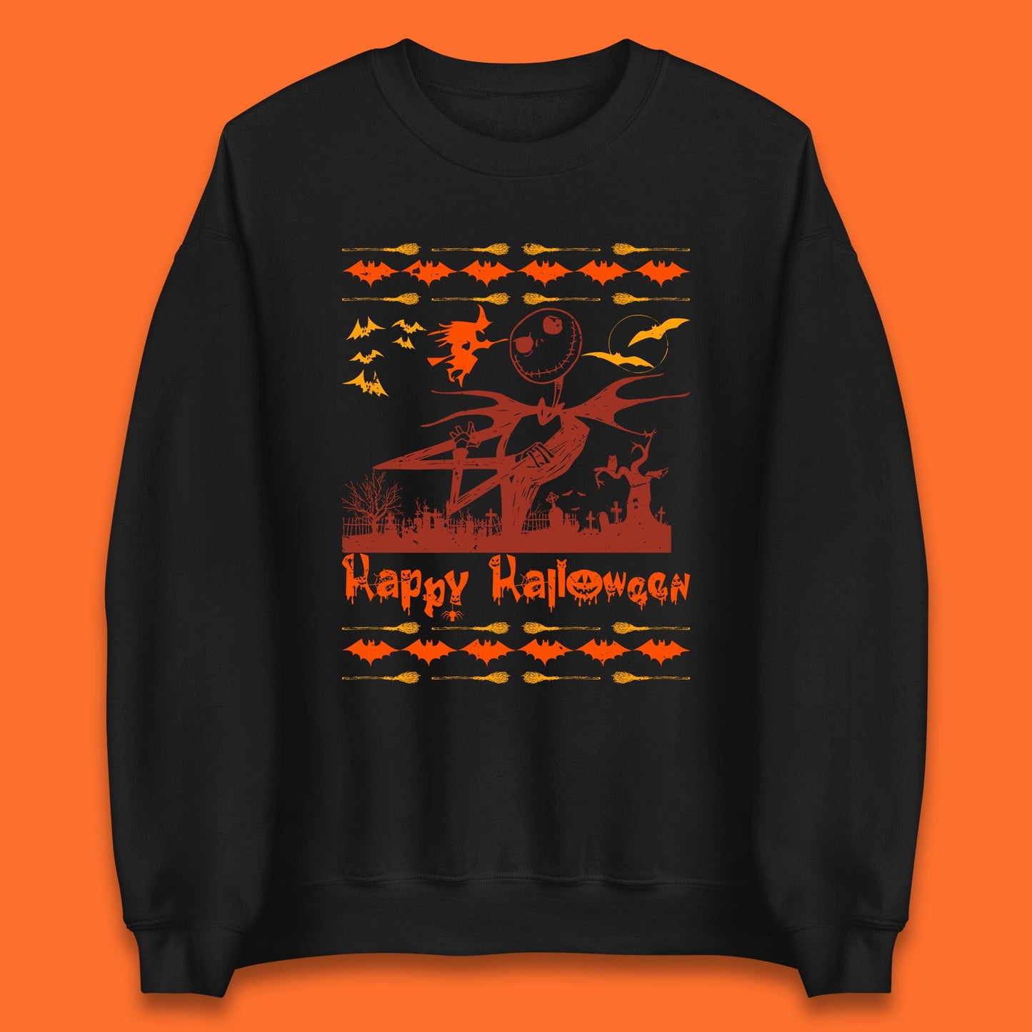 happy halloween sweatshirt