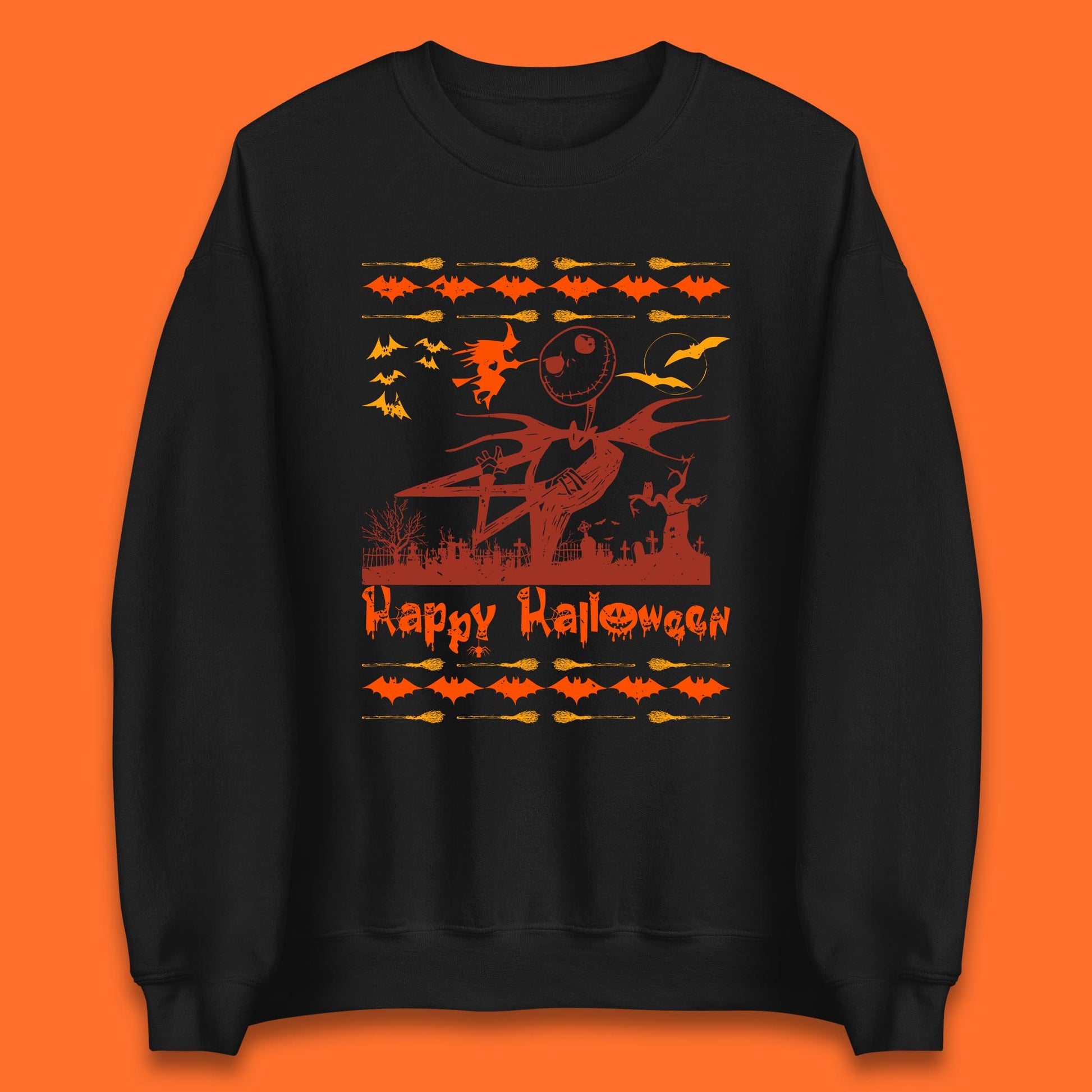 happy halloween sweatshirt