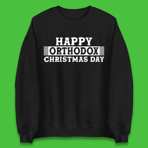 Orthodox Christmas Day Unisex Sweatshirt