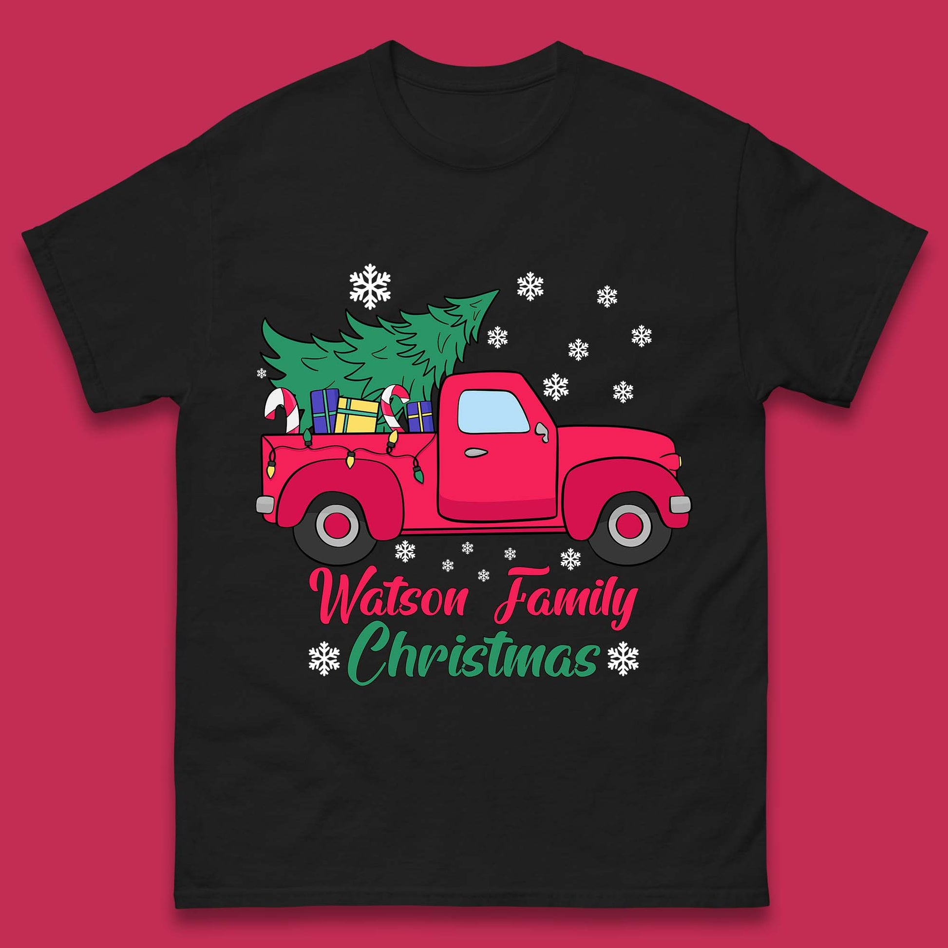 personalised christmas t shirts