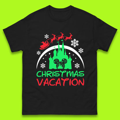 disney castle christmas t shirt