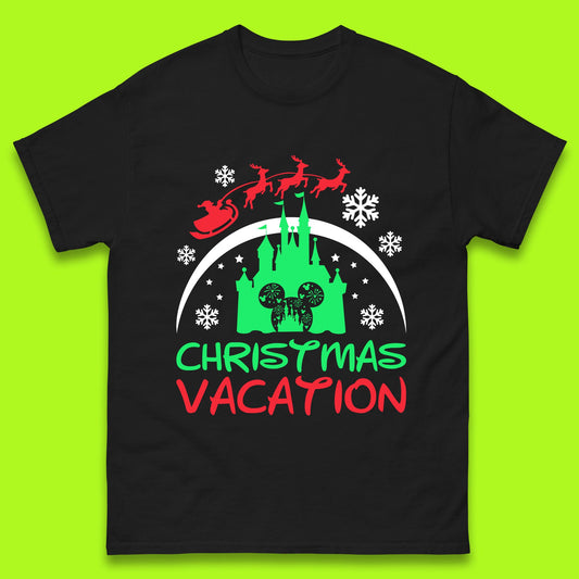 disney castle christmas t shirt