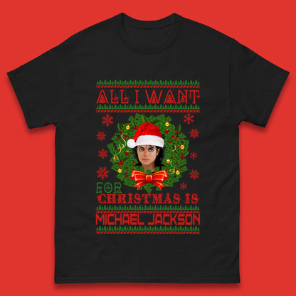 Michael Jackson Christmas Mens T-Shirt