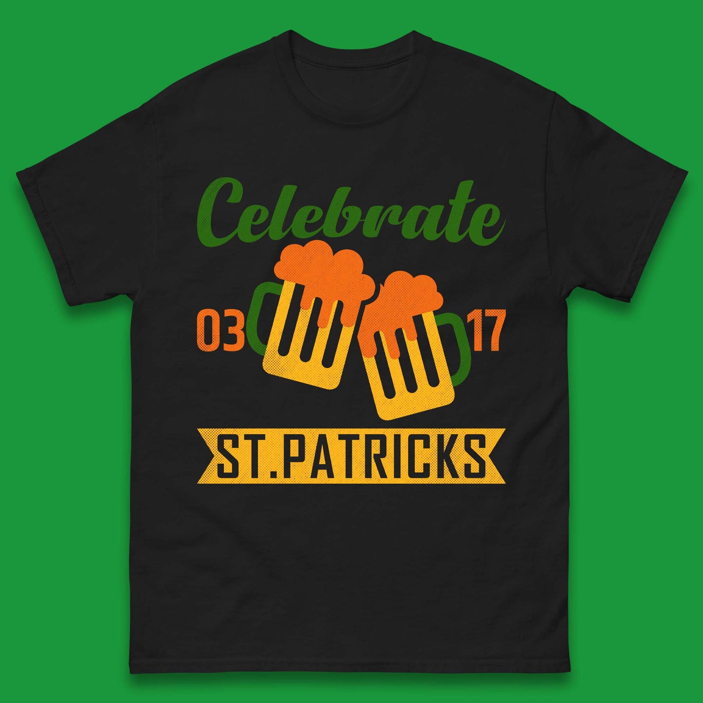 Celebrate St. Patricks Day Mens T-Shirt