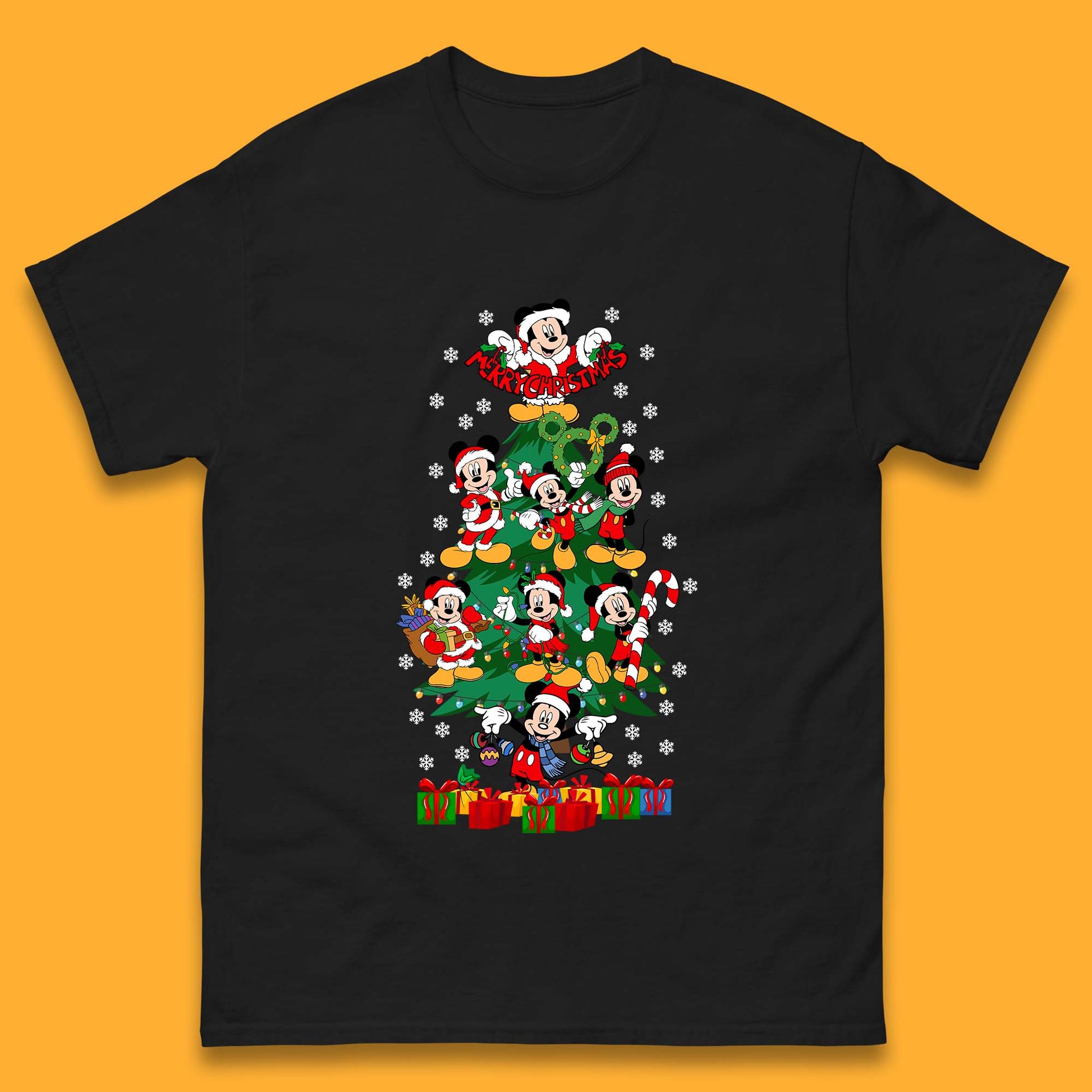 mickey mouse christmas tee