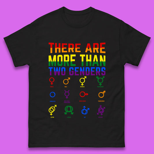 There Are More Than Two Genders Mens T-Shirt