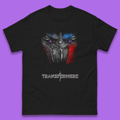 Transformers The Last Knight Optimus Prime Autobot Science Fiction Action Adventure Movie Mens Tee Top