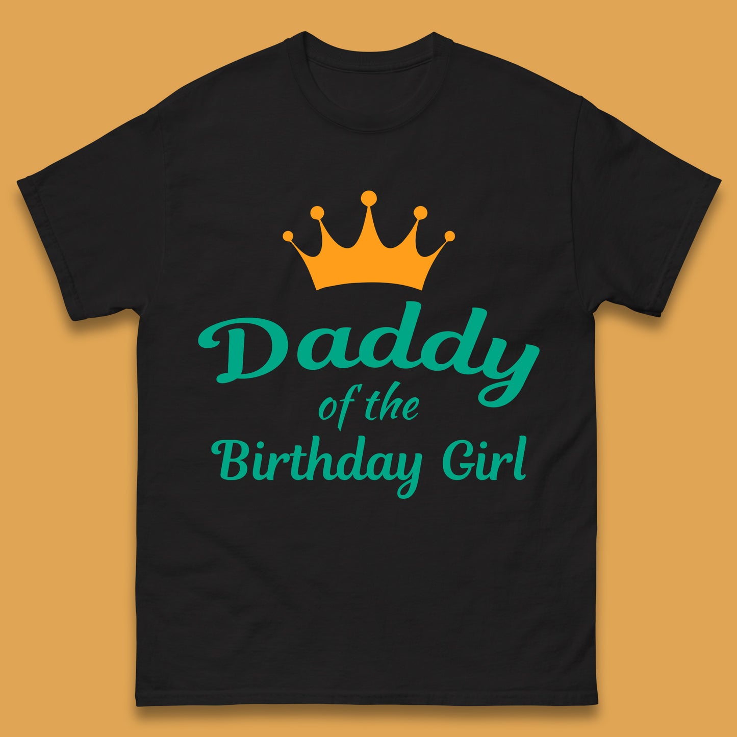 Daddy Of The Birthday Girl Mens T-Shirt