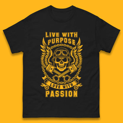 Live With Purpose Live With Passion Mens T-Shirt