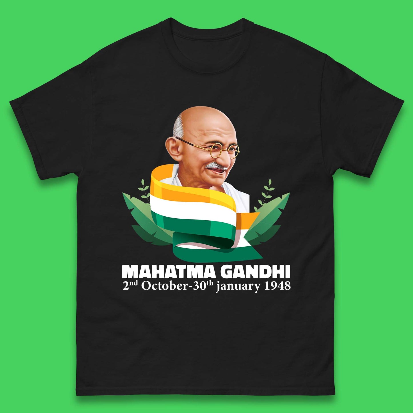 Mahatma Gandhi Mens T-Shirt