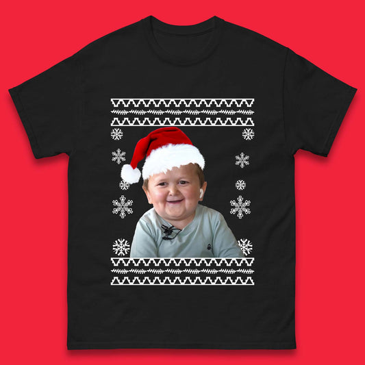 Santa Hasbulla Magomedov Christmas Mens T-Shirt