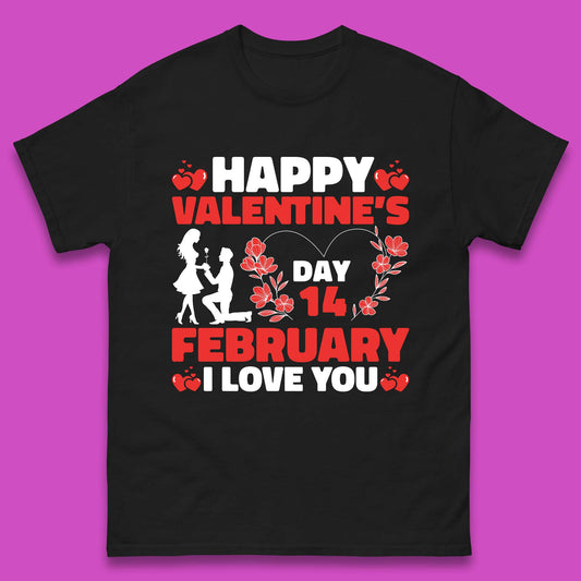 14 February I Love You Mens T Shirt 