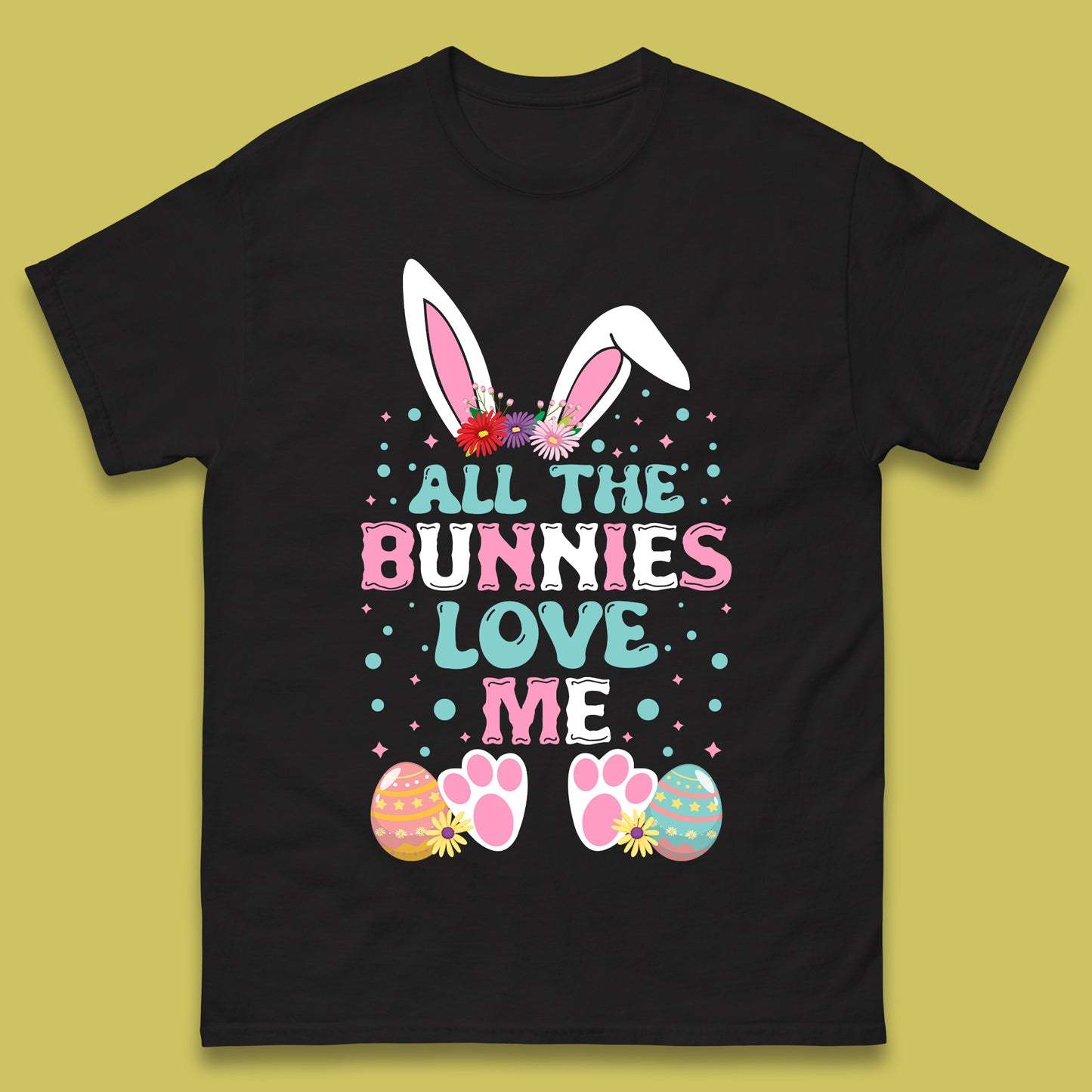 All The Bunnies Love Me Mens T-Shirt