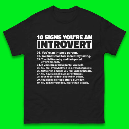 Introvert Mens T-Shirt 