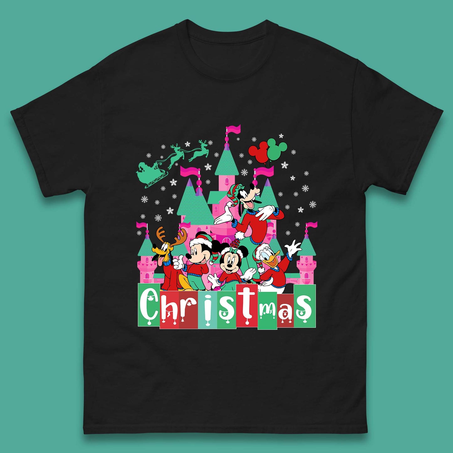 christmas disneyland t shirt