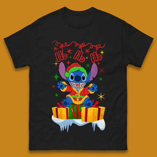 Elf Stitch Christmas Mens T-Shirt