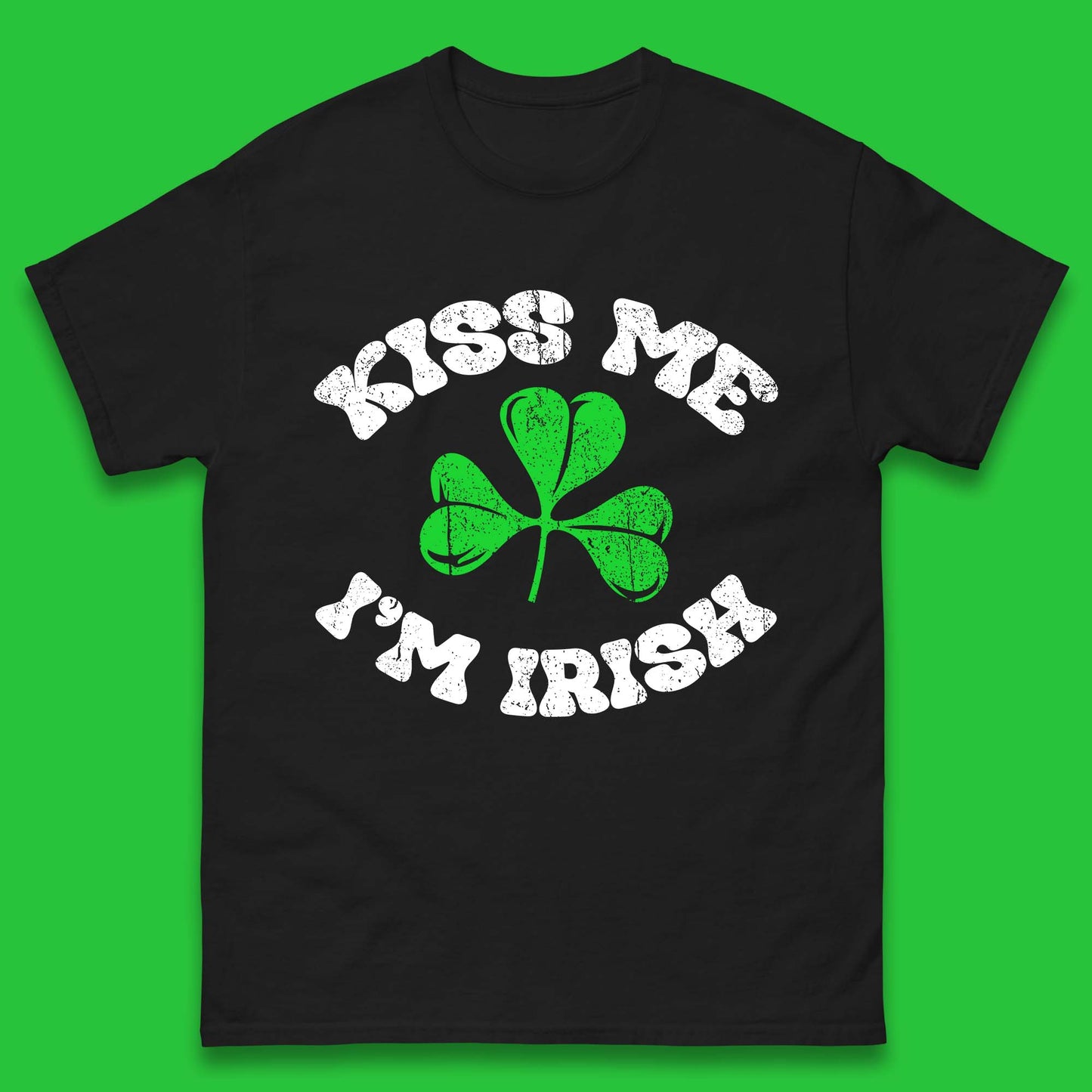 Kiss Me I'm Irish St. Patrick's Day Mens T-Shirt