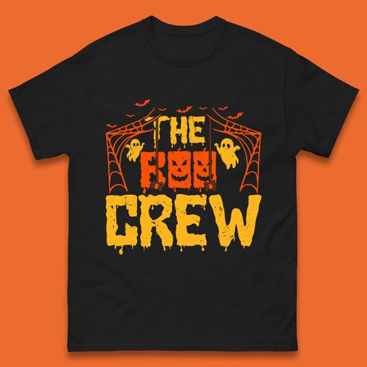 The Boo Crew Halloween Horror Spooky Boo Squad Matching Halloween Costume Mens Tee Top