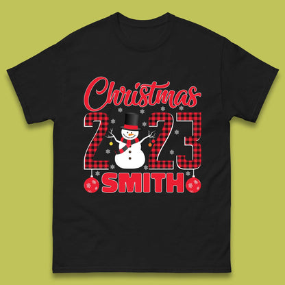 Personalised Snowman T Shirt