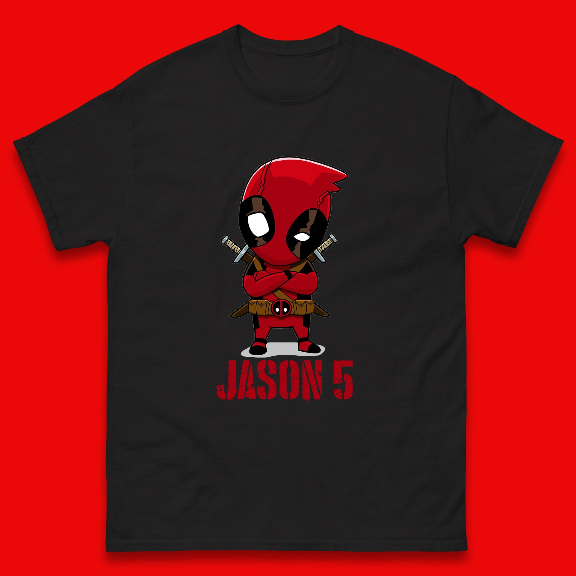 Personalised Deadpool T Shirt for Sale