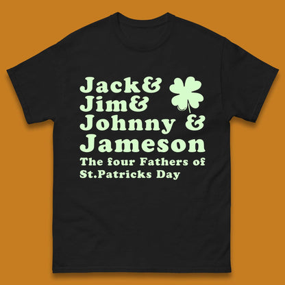 The Four Fathers of St. Patrick's Day Mens T-Shirt