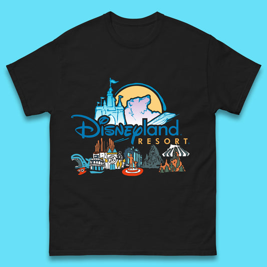 Retro Disneyland Resort Happiest Place on Earth Disneyland Parks Disney 100 Years Of Wonder Disneyland Family Trip Mens Tee Top