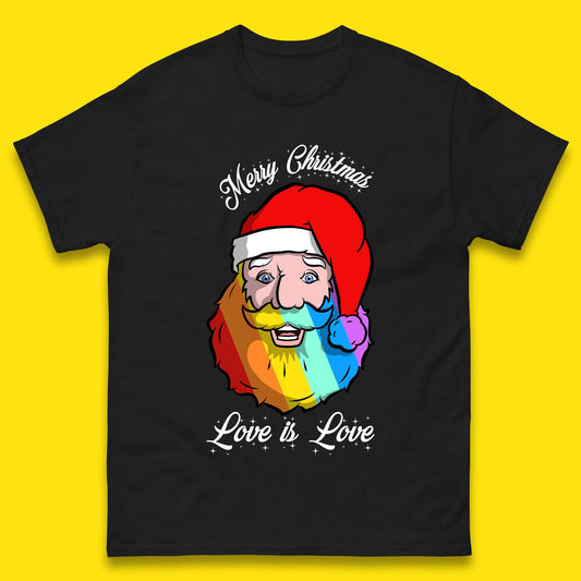 Gay Santa Christmas Mens T-Shirt