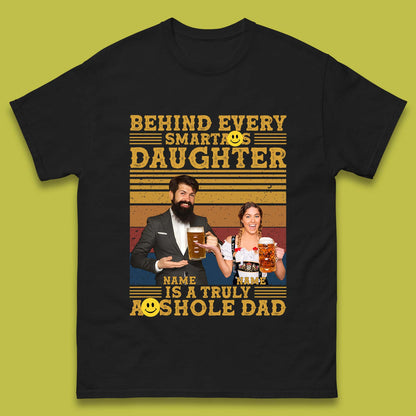 Personalised Truely Asshole Dad Mens T-Shirt