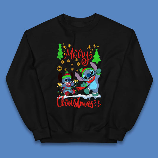 Stitch Squad Christmas Kids Jumper