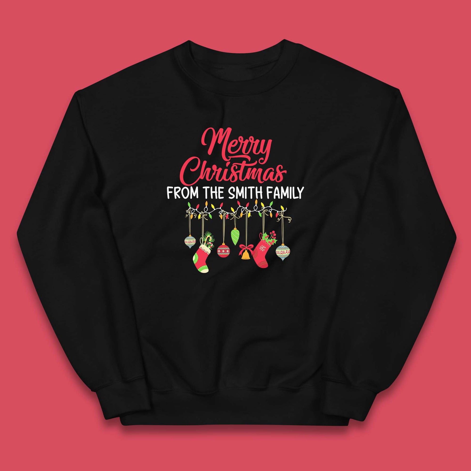 personalised christmas jumper