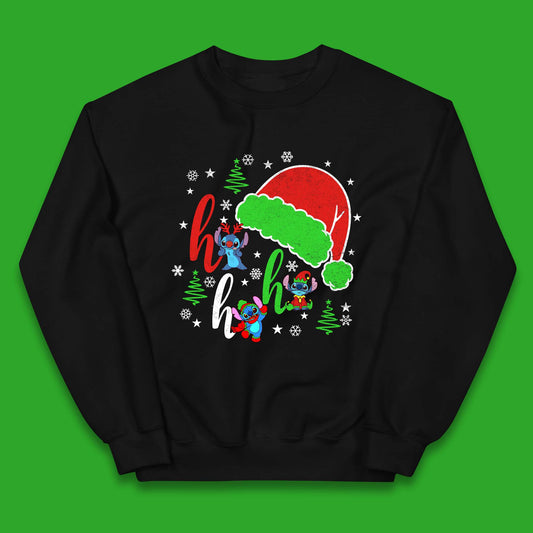 Ho Ho Ho Christmas Stitch Kids Jumper