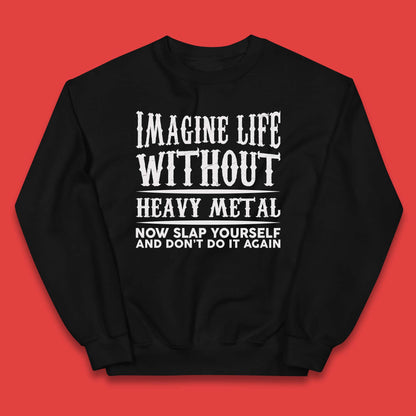 Life Without Heavy Metal Kids Jumper