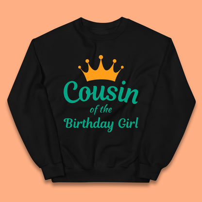 Cousin Of The Birthday Girl Kids Jumper