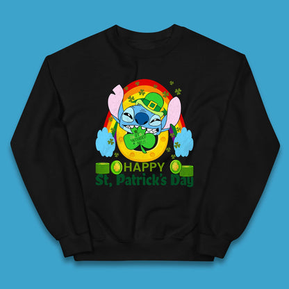 St. Patrick's Day Stitch Kids Jumper