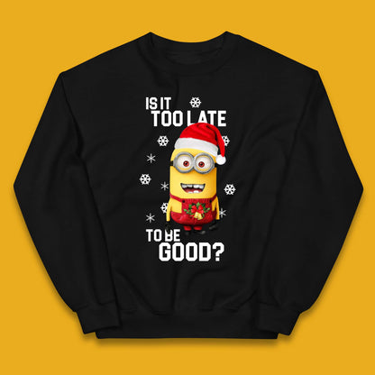 Minion Christmas Kids Jumper