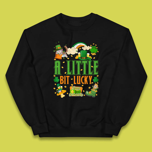 A Little Bit Lucky St. Patrick's Kids Jumper