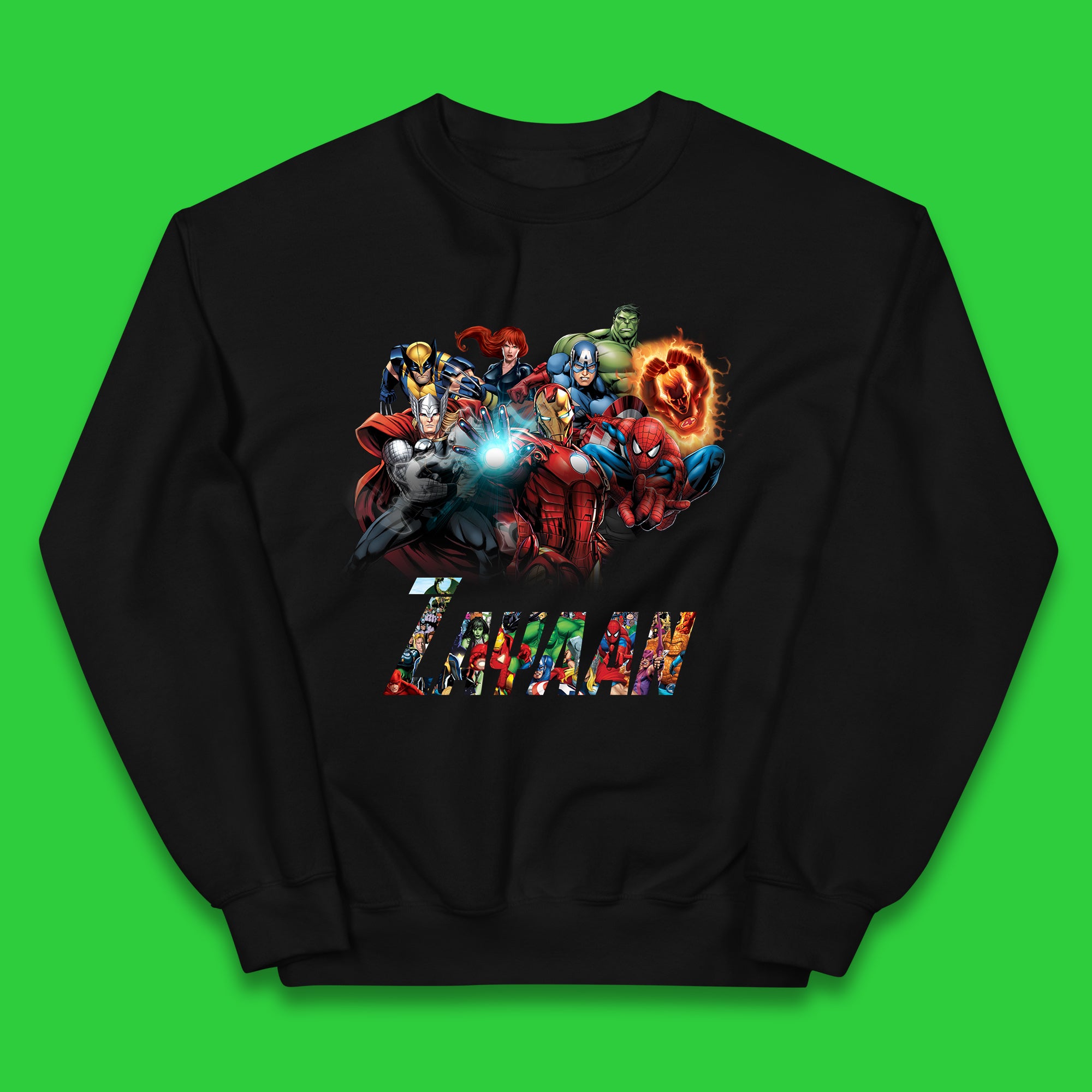 Marvel kids online jumper