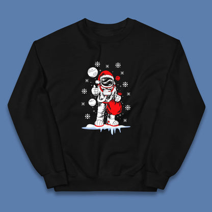 christmas astronaut santa jumper