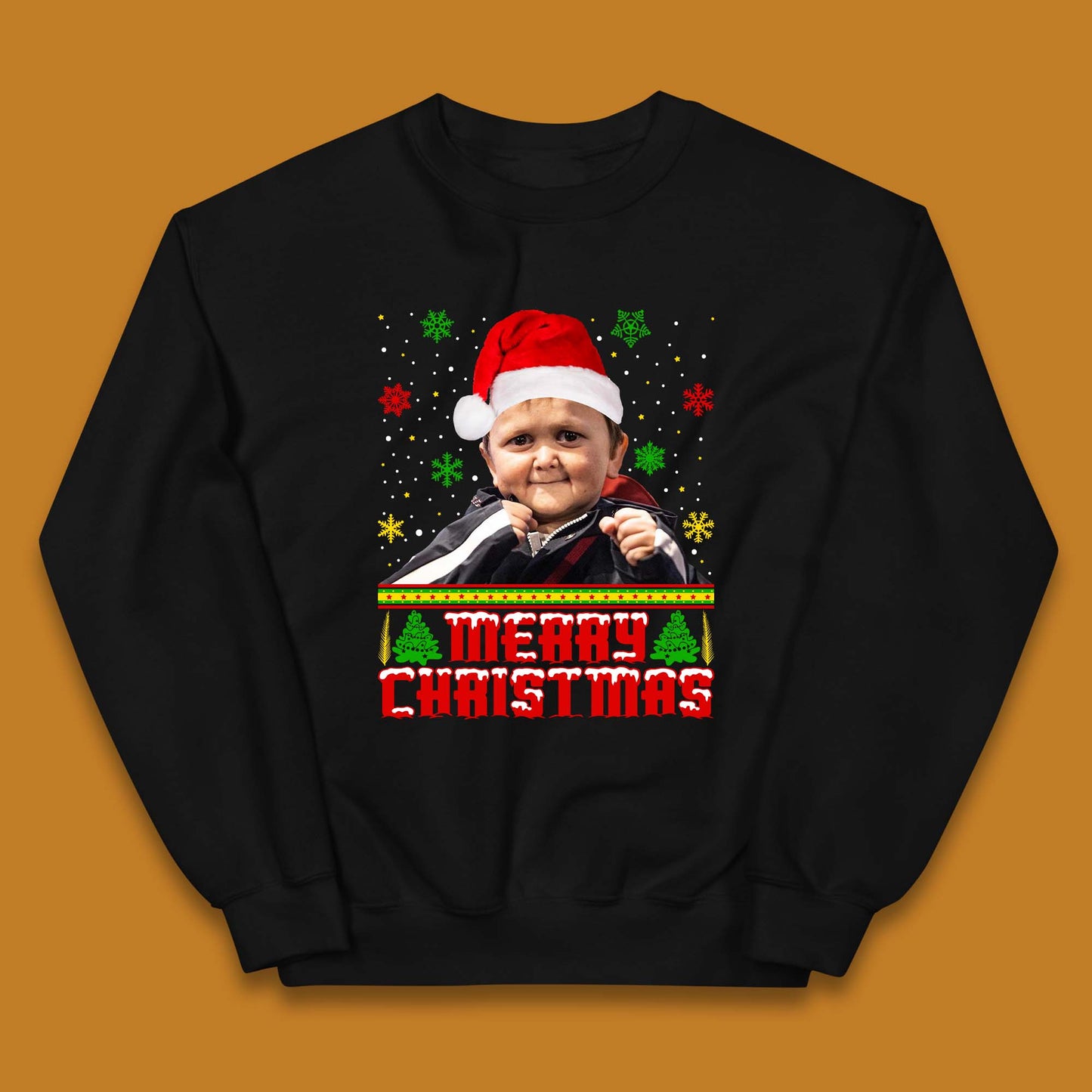 Hasbulla Mini Khabib Christmas Kids Jumper