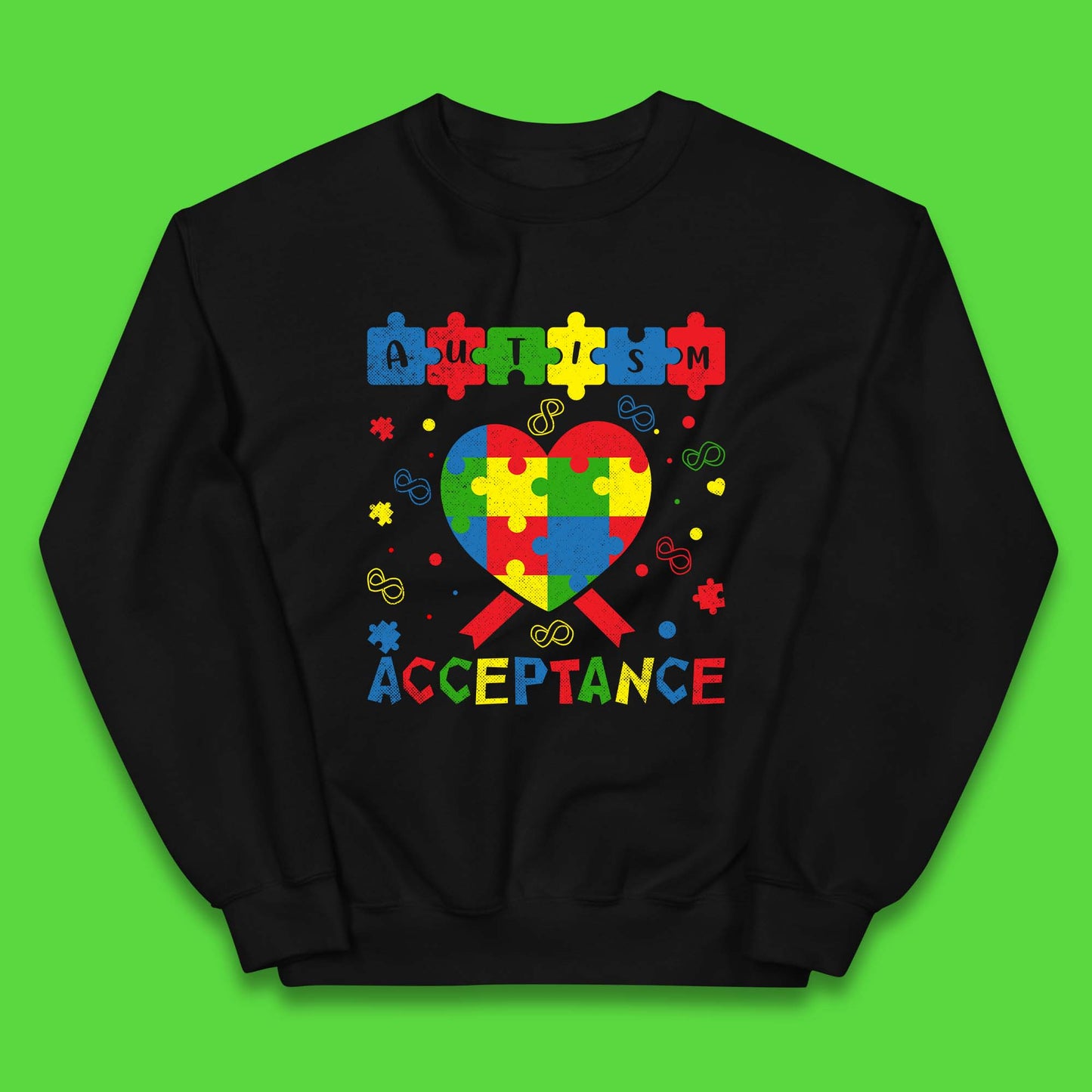 Autism Acceptance Awareness Kids Jumper